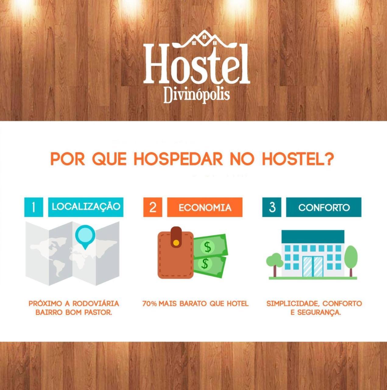 Hostel Divinópolis Esterno foto